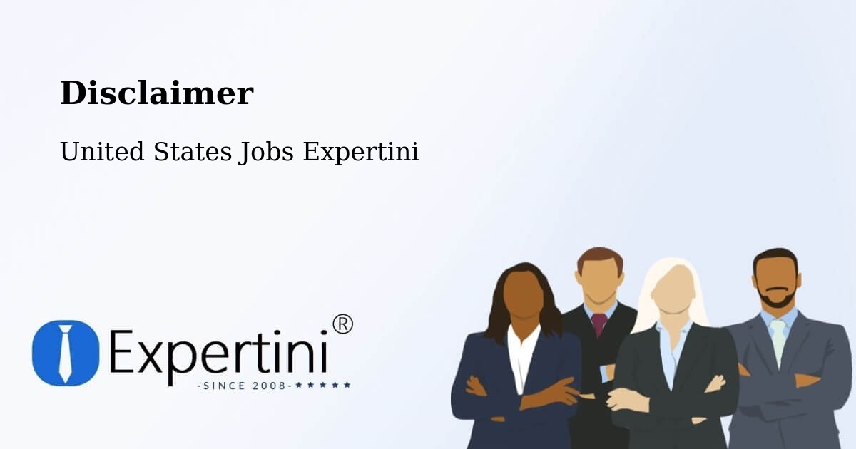 Disclaimer – Trappe - United States Jobs Expertini