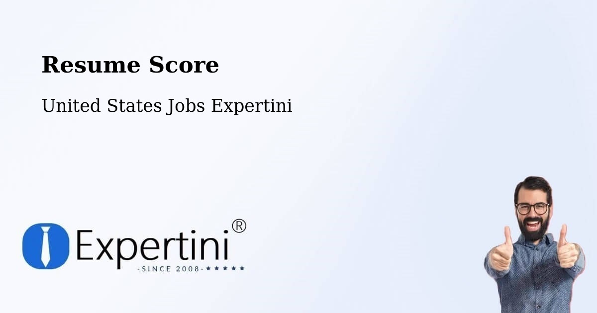 Resume Score & Job Description Match Tool – Trappe - United States Jobs Expertini